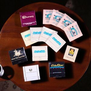 Vintage Casino Resort Matchbook Lot Laughlin NV Phoenix Hotels Travel Ephemera